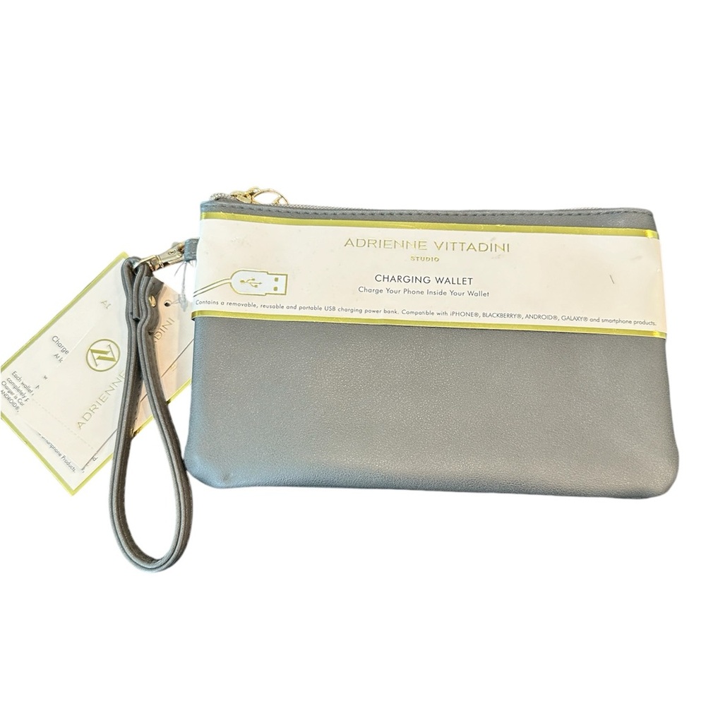 Adrienne Vittadini Charging Wallet Clutch